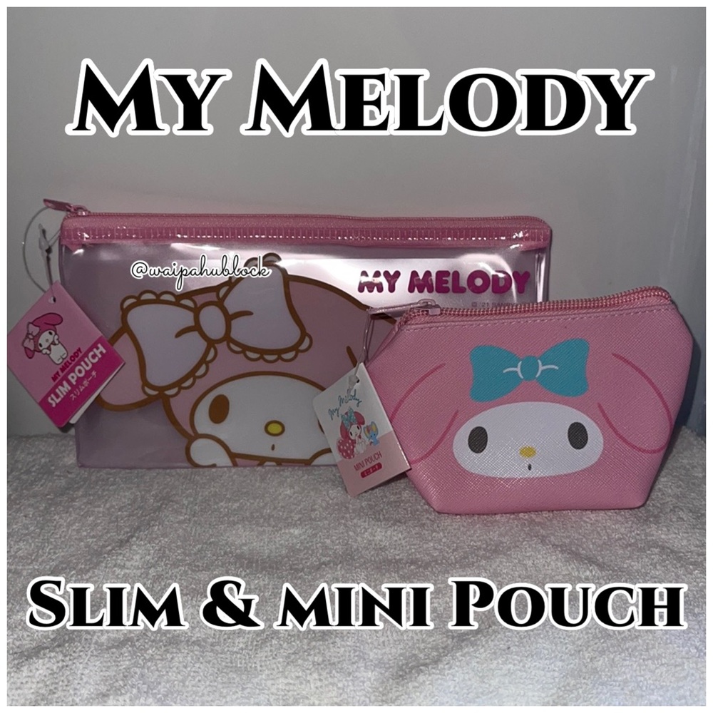 Sanrio My Melody Slim Pouch & mini Pouch
